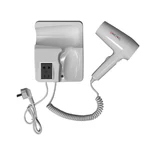 Фен настенный Meyvel MF5S-1600 (White) с розеткой_