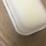 Губка для обуви с пропиткой, пластик, прямоугольная_