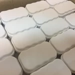 Губка для обуви с пропиткой, пластик, прямоугольная_