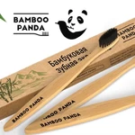 Зубная щетка, бамбуковая ручка. арт.Panda_