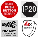 Профессиональный настенный фен Valera Silent Jet Protect 2000 Вт_