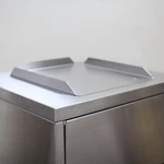 Урна для фудкорта, 120л, на колесах, арт.МЕГА-3_