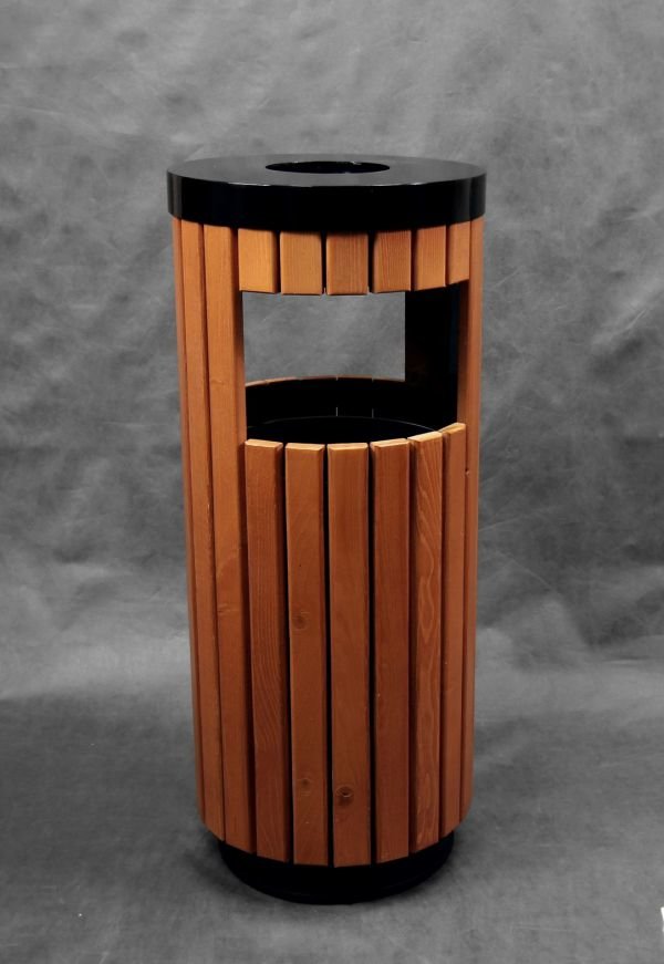 Пепельница-урна 40л, арт.Wood