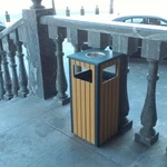 Пепельница-урна уличная 50л, арт. Courchevel_