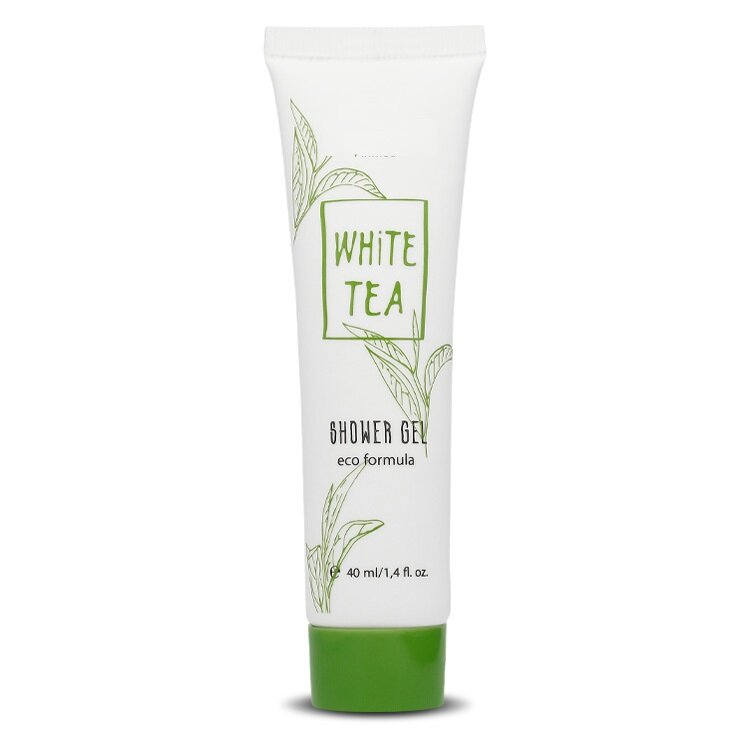 Гель для душа 40 мл, White Tea