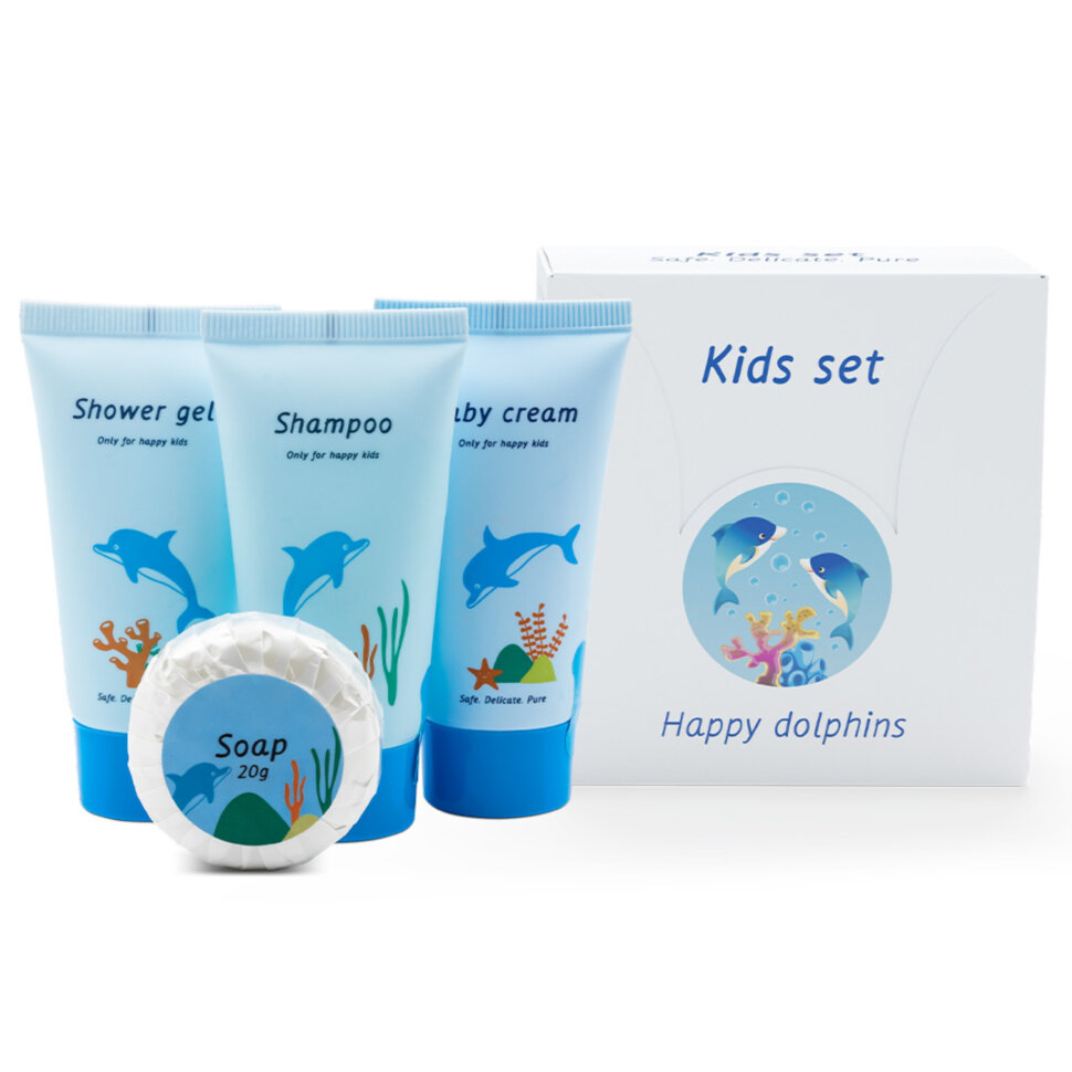 Детский набор Happy dolphins, 4 предмета