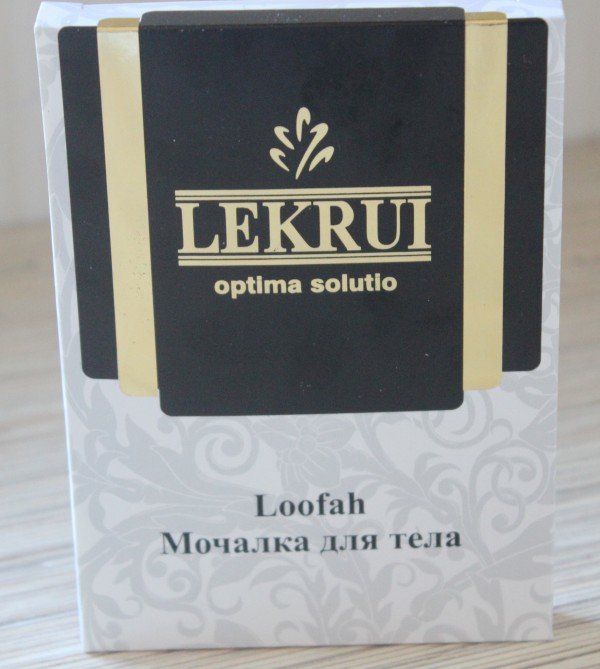 Мочалка для тела в картоне, Lekrui