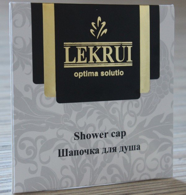 Шапочка для душа в картоне, Lekrui