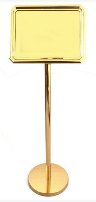 Стойка информационная, 32х43х134см, Gold-911