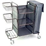 Тележка разборная для горничной, 51х105х112см, арт. ТГР1_