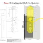 Замок электронный, беспроводной, арт. Xeeder Vabbifaru Silver_